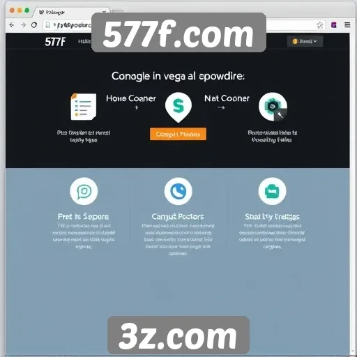 Exploração das principais funcionalidades do site 577f